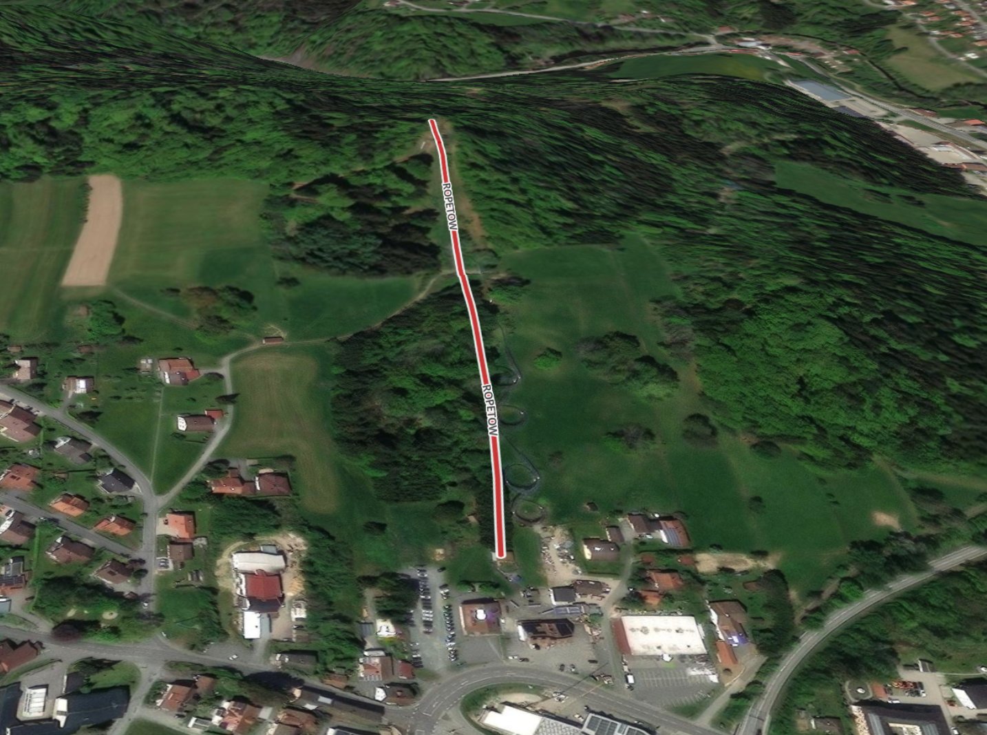 Pistenplan  im Skigebiet Grafenau - ein Skigebiet in Bayerischer Wald
