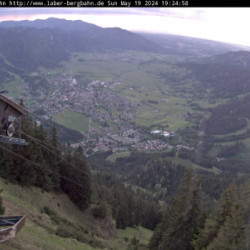 Webcam nach Norden / Oberammergau - Laber