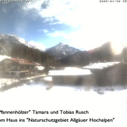 Webcam Allgäuer Hochalpen / Bad Hindelang - Oberjoch