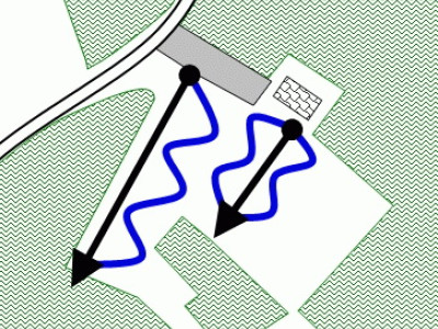 Pistenplan  im Skigebiet Ruhrquelle - ein Skigebiet in Sauerland